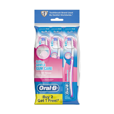 Oral-B Ultra Thin Gentle Gum Care (Extra Soft) B2F1