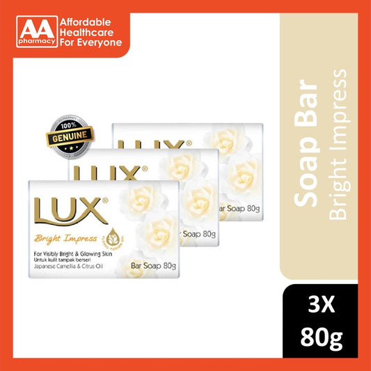 Lux Soap Bar 3x80g (Bright Impress)