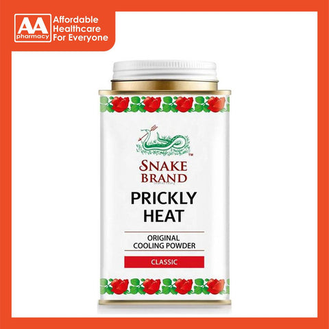 Snake Brand Prickly Heat Body Powder 150g (Classic)