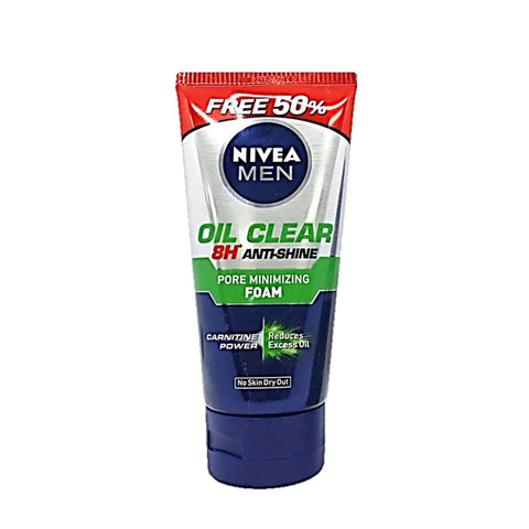 Nivea For Men Oil Clear Foam Anti-Shine 150g