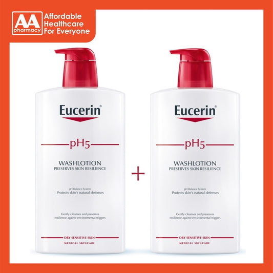 [Twinpack] Eucerin Ph5 Wash Lotion (1000mLx2)