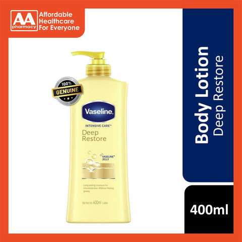 Vaseline Deep Restore Body Lotion 400mL