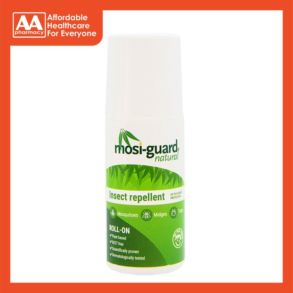 Mosi-guard Lemon Eucalyptus Insect Repellent Roll-On 50mL – AA Pharmacy