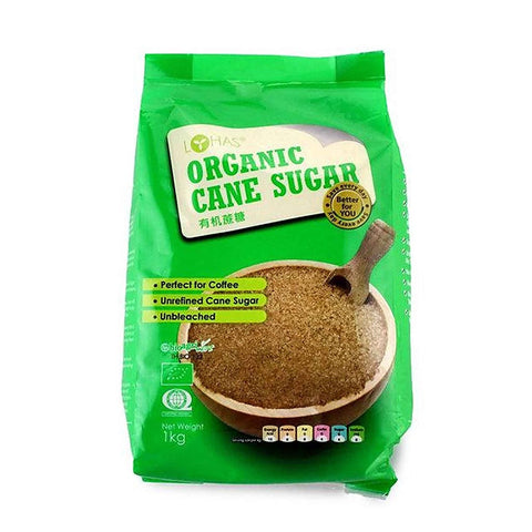 Lohas Organic Cane Sugar 1kg