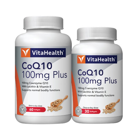 Vitahealth CoQ10 100mg Plus Softgel 60's+30's