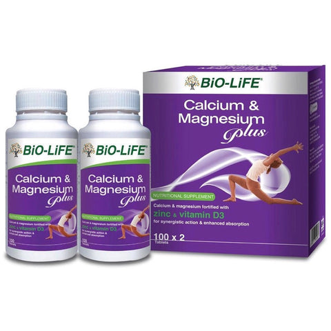 Bio-Life Calcium & Magnesium Plus Tablet 2x100's