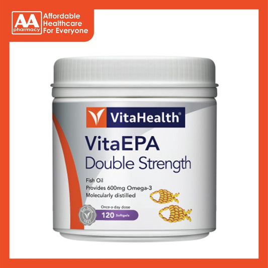 Vitahealth VitaEpa Double Strength Fish Oil Softgel 120's