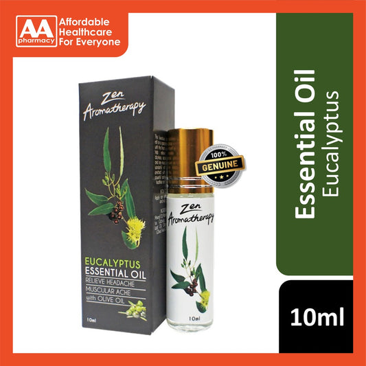 Zen Aromatherapy Roll On 10mL - Eucalyptus