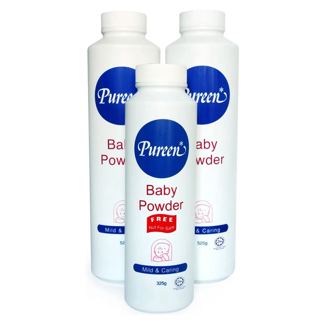 Pureen Baby Powder (525gm X 2 + Free 325gm) – AA Pharmacy