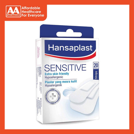 Hansaplast Sensitive (Extra Skin Friendly) 20's