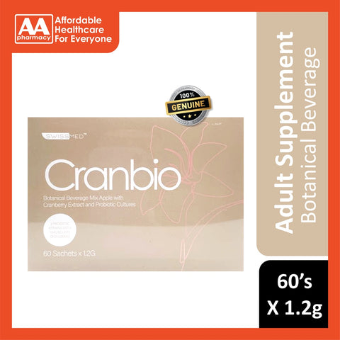 Swissmed Cranbio Cranberry Extract & Probiotic Cultures (60's)