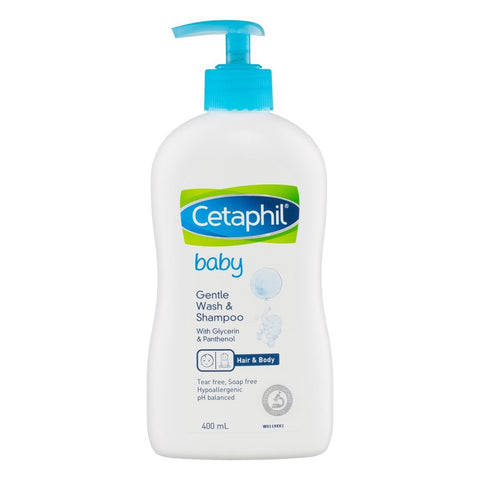 Cetaphil Baby Gentle Wash & Shampoo 400mL