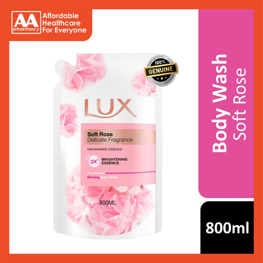 Lux Shower Cream Refill 800mL (Soft Rose)