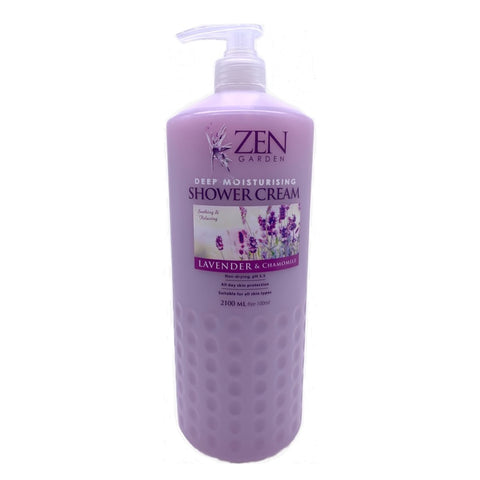 Zen Garden Shower Cream Lavender Chamomile 2.1L