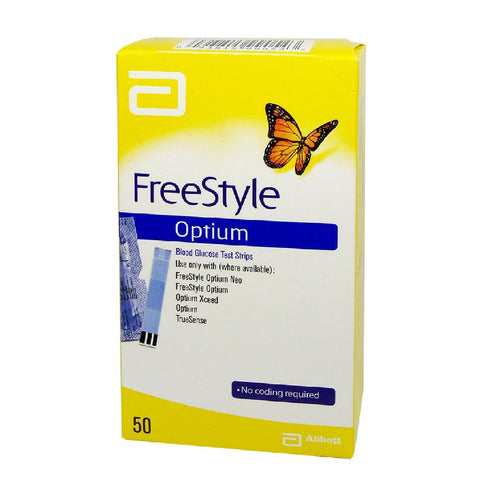 Abbott Freestyle Optium Test Strip 50's