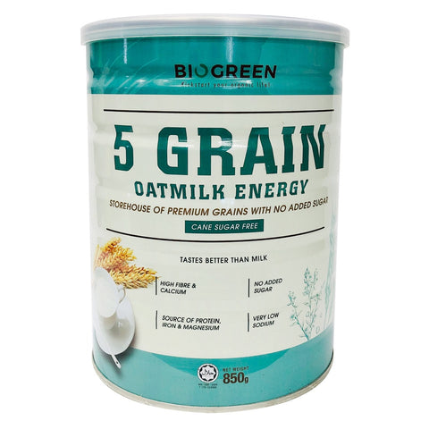 Biogreen 5 Grain Oatmilk Energy 850g