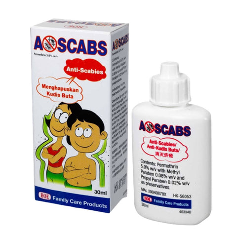 A-Scabs (Anti Scabies) Lotion 30mL
