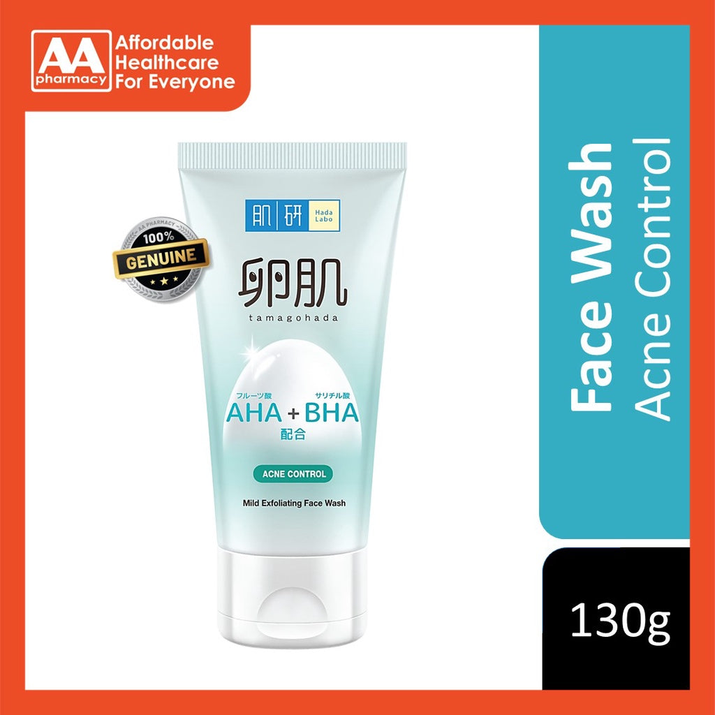 Hada Labo AHA+BHA Face Wash (Acne Control) - 130g – AA Pharmacy
