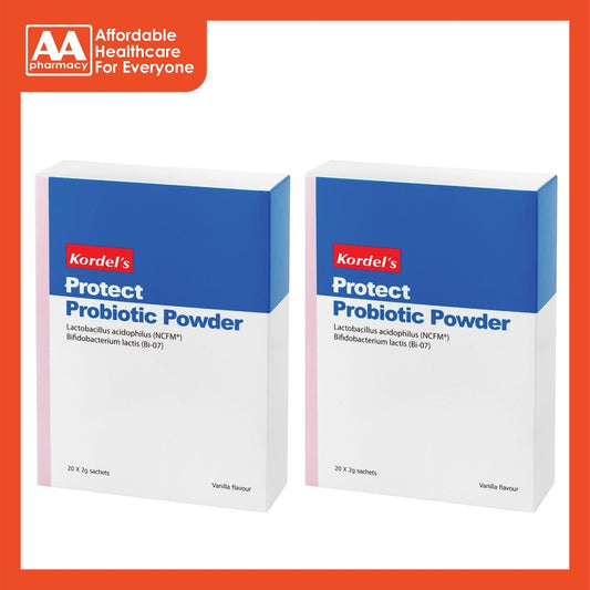 [Twinpack] Kordel's Protect Probiotic Powder (2g Sachet X 20's X 2 Boxes)