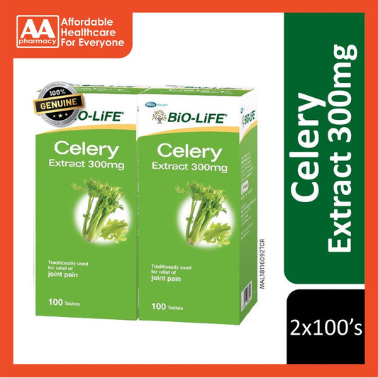 Bio-Life Celery 300mg Tablet 2x100's