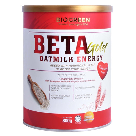 Biogreen Beta Oatmilk Energy 800g