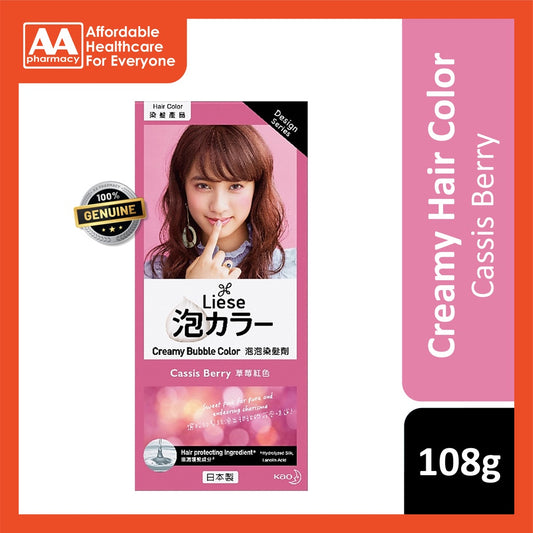 Liese Creamy Bubble Hair Color Cassis Berry