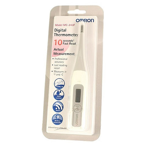 Omron Digital Thermometer Mc-343F