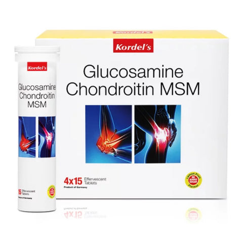 Kordel's Glucosamine Chondroitin Msm Effervescent Tablet (60's)