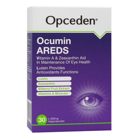 Opceden Ocumin Areds Vegecapsule 30's (Halal)