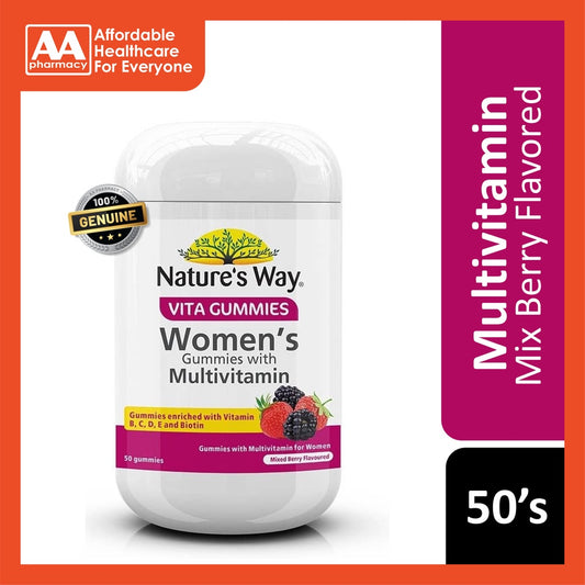 Nature's Way Adult Multivitamin Gummies (Women) 50's