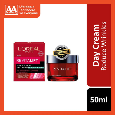 Loreal Revitalift Triple Action Day Cream 50mL