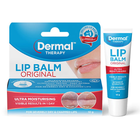 Dermal Therapy Lip Balm 10g Assist Dry and Chapped Lips