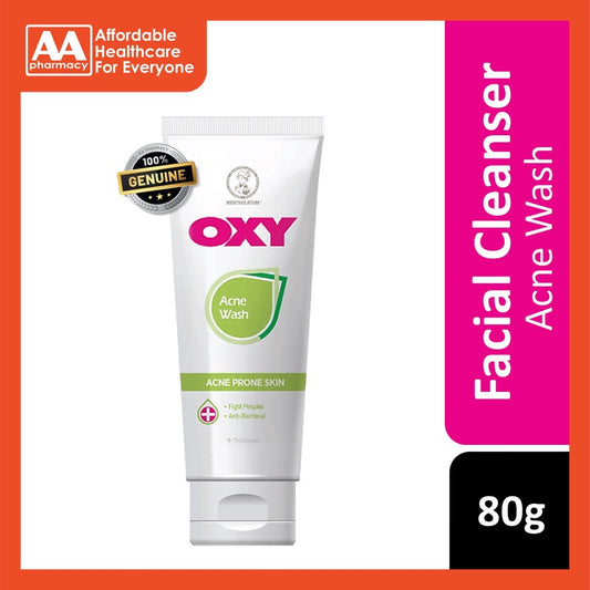 Oxy Facial Cleanser Acne Wash 80g