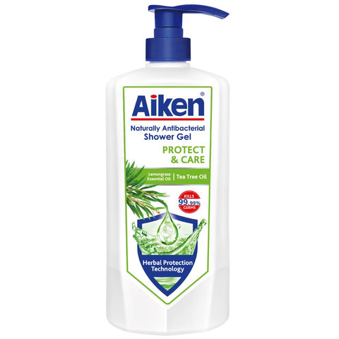 Aiken Antibacterial Shower 950g (Protect & Care - Tea Tree)