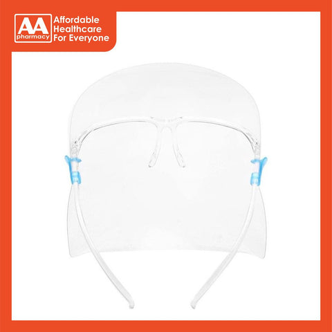 [WITHOUT BOX] Face Shield With Glasses (Adult)