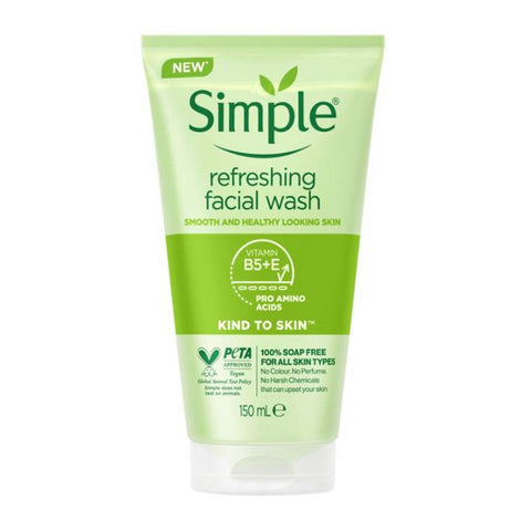 Simple Refreshing Facial Wash Gel 150mL