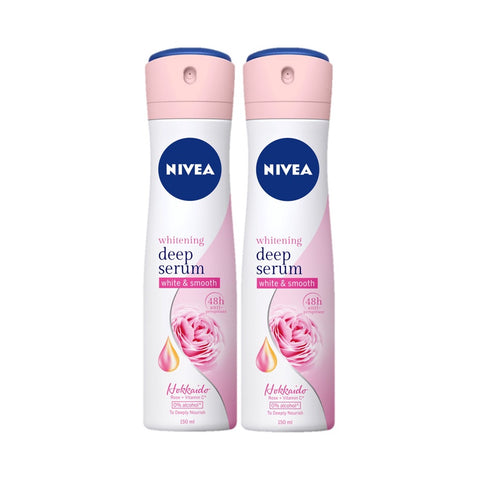 Nivea Deodorant Female Hokkaido Rose Spray 150mL Twin Pack