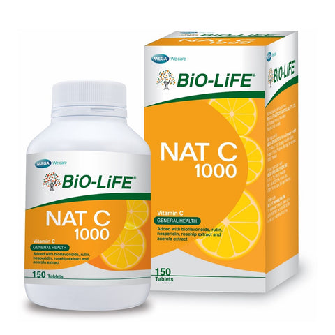 Bio-Life Nat C 1000mg Tablet (150's)