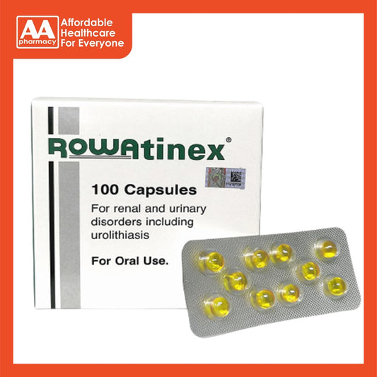 Rowatinex Capsule 100's (For Renal & Urinary Disorders)