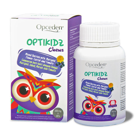 Opceden Optikidz 450mg Chewable Tablet 60's (Halal)