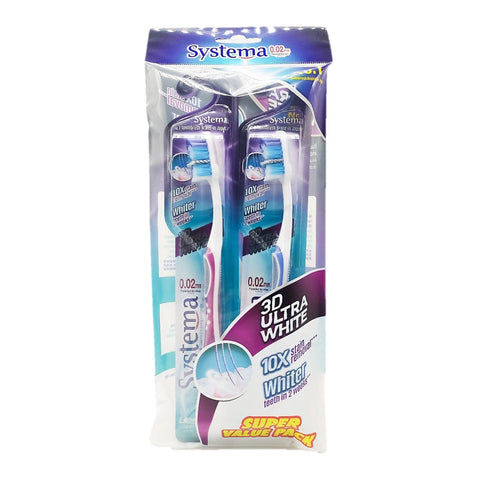 Systema Toothbrush 3D Ultra White 2's