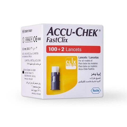 Accu-Chek Fastclix Lancet 102's