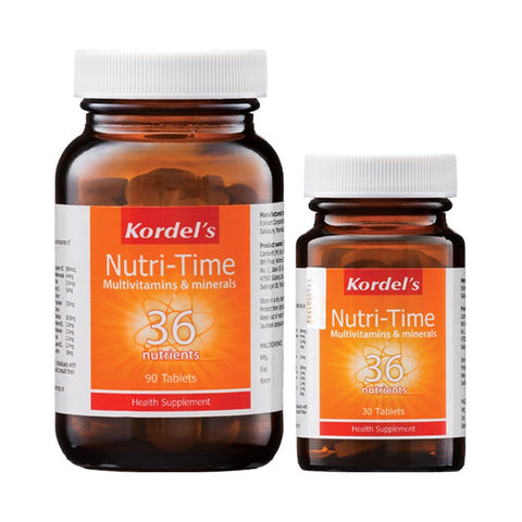 Kordel's Nutri-Time Multivitamins & Mineral Tablet (90's+30's)
