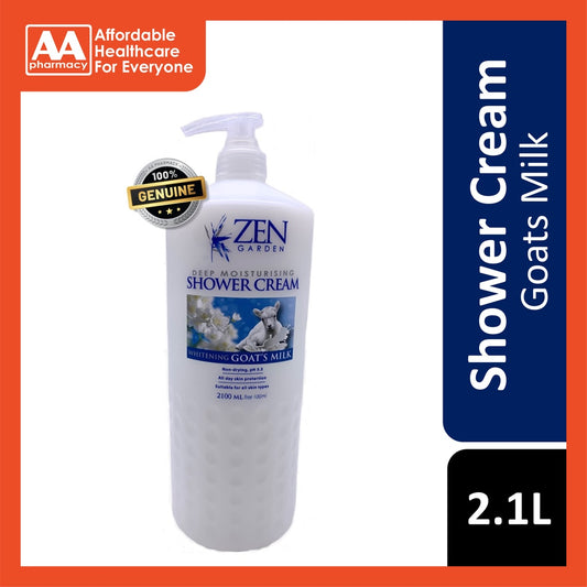 Zen Garden Shower Cream Goats Milk 2.1L