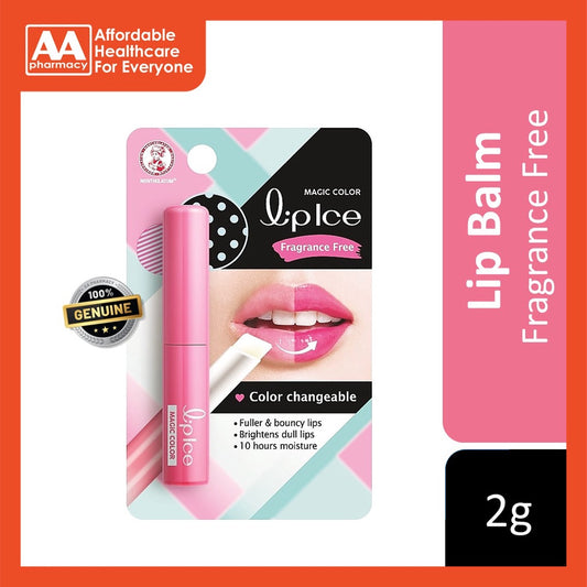 Lip Ice Magic Color Changeable (Fragrance Free) -2g