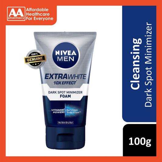 Nivea For Men Extra White Foam Dark Spot Minimizer 100g