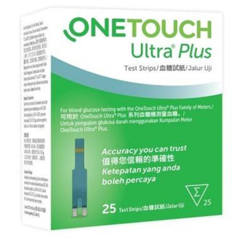 One Touch Ultraplus Strip 25's