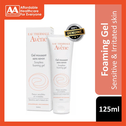 Avene Eau Thermale Soapless Foaming Gel 125mL