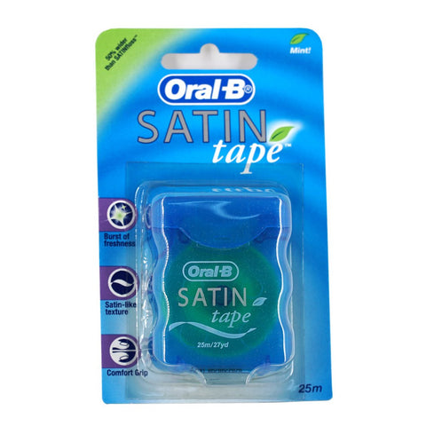 Oral-B Satin Tape (Mint) 25M/27Y