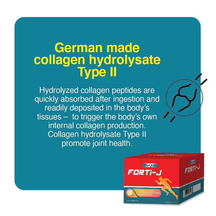 BioQem FORTi-J Powder Sachet (Lemon Flavour) 12gx30's